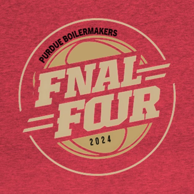 Purdue Boilermakers Final Four 2024 by YASSIN DESIGNER